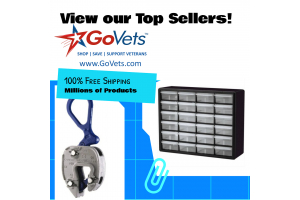 GoVets - Shop, Save, Support Veterans.  All Orders Ship Free.  Veteran Owned and Operated.  Office Products, Storage, Desk, Cabinets, Tools and More!