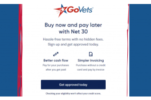 Government and Business Customers can Buy Now Pay Later!