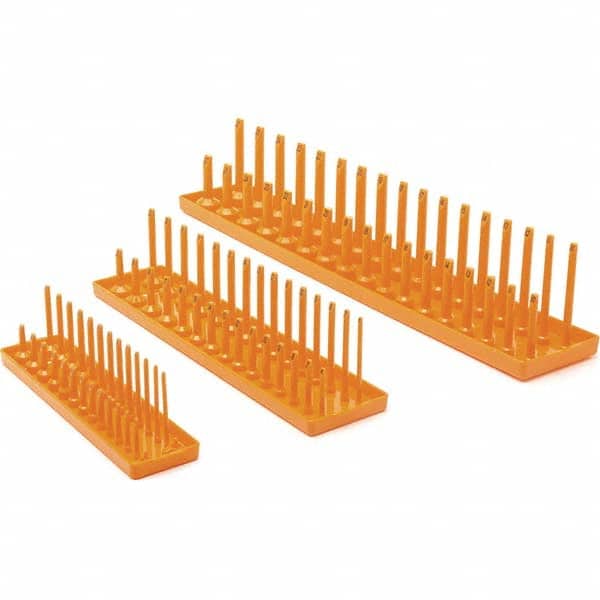 Socket Holders & Trays, Type: Tray , Holds Number of Pieces: 90 , Color: Orange  83119