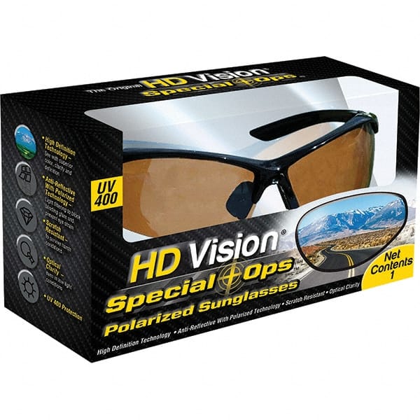 Brown Lenses, Frameless Polarized Glasses HDVISSOD