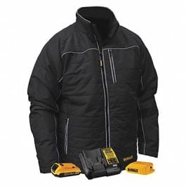 Heated Jacket 2XL Men s Black DCHJ075D1-2X