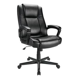 Realspace Hurston Bonded Leather High-Back CS-2169E-VN