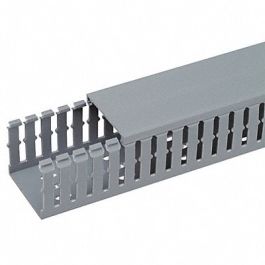 Wire Duct Narrow Slot Gray 2.25 W X 2 D F2X2LG6