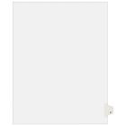 Avery Avery-Style 30% Recycled Collated Legal Index Exhibit Dividers, 8 1/2in x 11in, White Dividers/White Tabs, Y, Pack Of 25 (Min Order Qty 5)