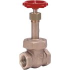 3/8" Pipe, Class 300, Threaded (NPT) Bronze Solid Wedge Gate Valve