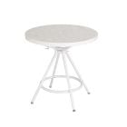 Safco CoGo Outdoor/Indoor Round Table, 30in Diameter, White