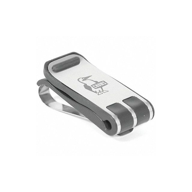 Visor Clip Silver Aluminum