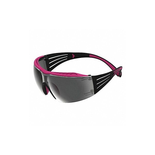 K2044 Safety Glasses Black/Pink Frame GrayLens