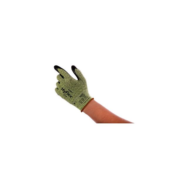 Ansell HyFlex Cut Resistant Coated Gloves, A2 Cut Level, Nitrile, Size 10 - Pkg Qty 12 11550100