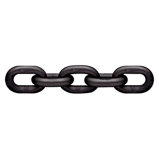 Welded Chain, Chain Grade: 80 , Link Type: Alloy Chain , Trade Size: 1/2 , Material: Steel , Load Capacity (Lb.): 12000  607050