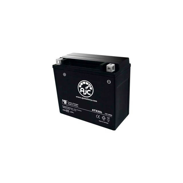 AJC Battery Extreme Battery XTA20H-BS Battery, 18 Amps, 12V, B Terminals AJC-PS-ATX20L-500101