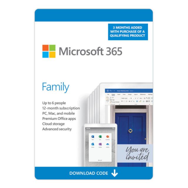 Microsoft 365 Family 15-Month YNF7Q46JAHNRMSC