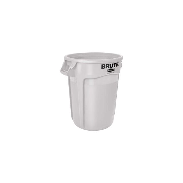 Rubbermaid Brute® 2610 Trash Container 10 Gallon - White FG261000WHT