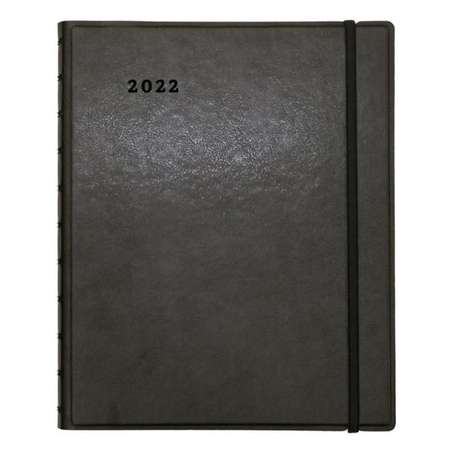 Filofax Weekly Planner, 8-1/2in x 10-7/8in, Black, January To December 2022, C1811401 (Min Order Qty 2)