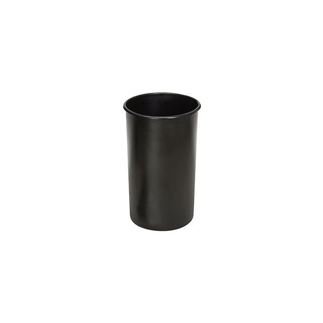 Witt Plastic Liner For Round Aluminum Trash Cans, 35 Gallon, Black 35LBK