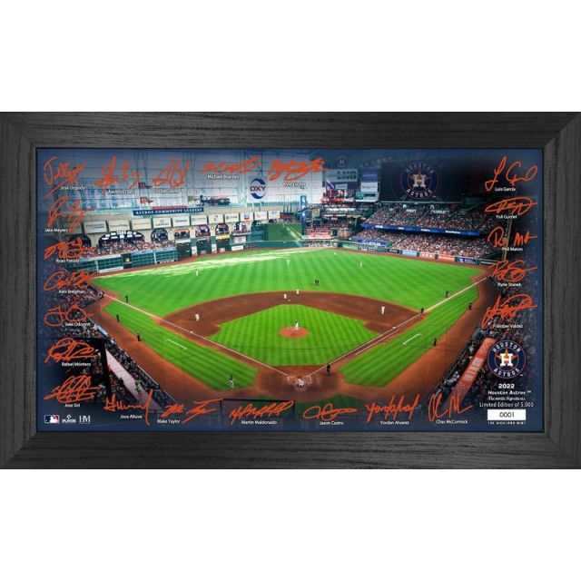 Houston Astros 2022 Signature Field Photo Frame FIELD470K