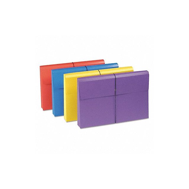 File Wallet Expanding Assorted PK4