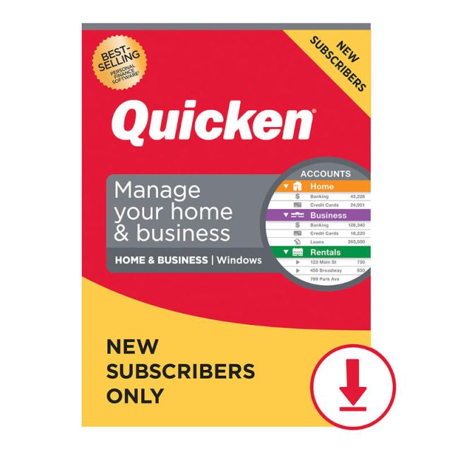 Quicken Home and Business, Download