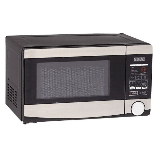 700 Watt Stainless Steel/Black Microwave Oven AVAMO7103SST
