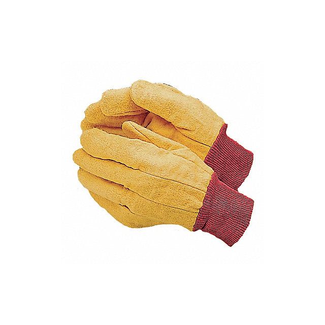 Chore Gloves Cotton Flannel XL Green PR