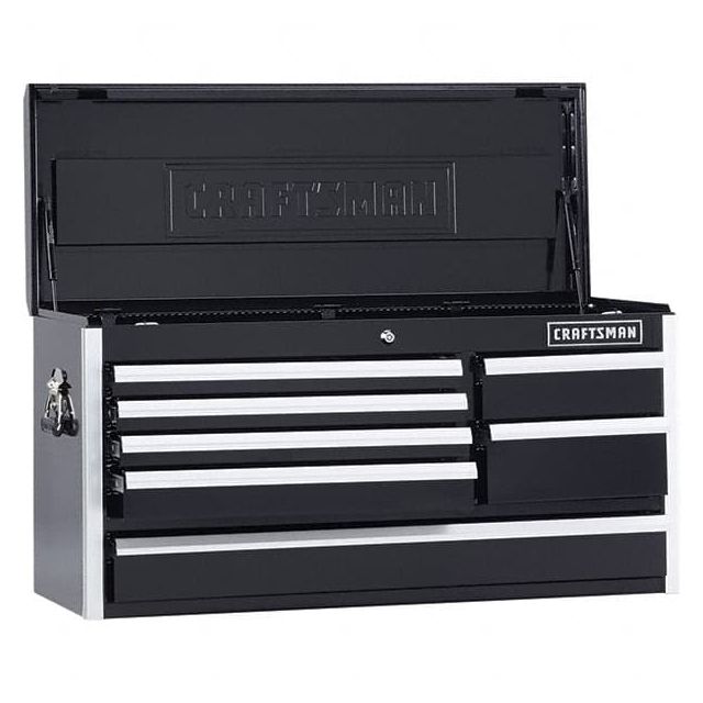 7 Drawer 1 Compartment Top Tool Chest MPN:CMST40768BK