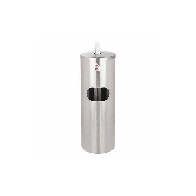 Wet Wipe Dispenser Stand Manual Silver 2XL - 65