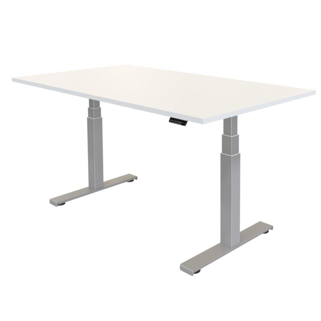Fellowes Cambio Height-Adjustable Desk, 72inW, White