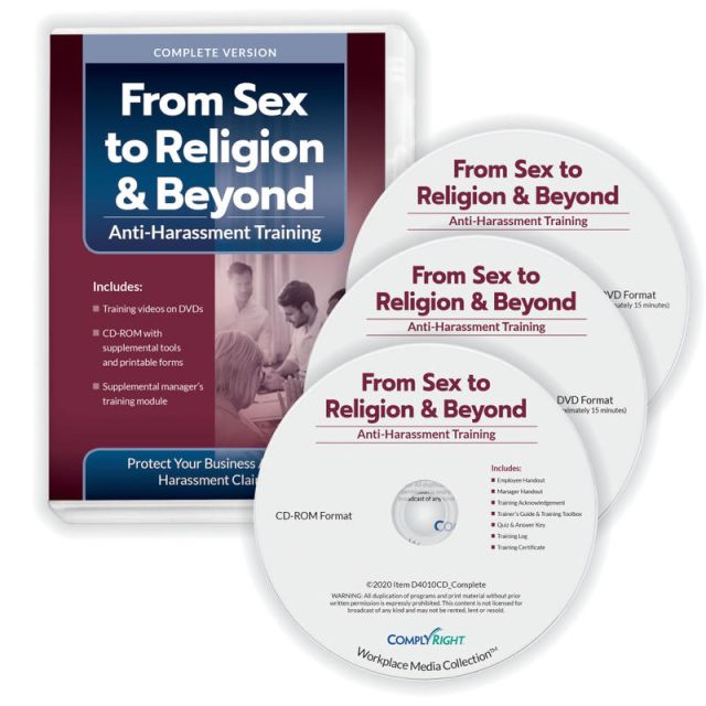 ComplyRight Anti-Harassment Training: From Sex to Religion and Beyond, Complete Version (Manager & Employee)