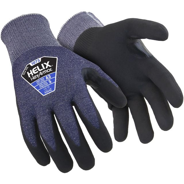 ANSI Cut Lvl A3, Nitrile Coated Cut & Puncture Resistant Gloves
