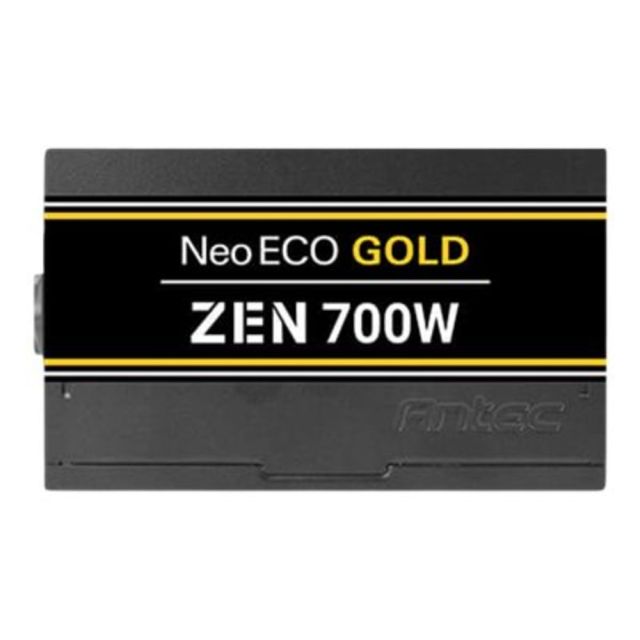 Antec Neo Eco NE600G Zen - Power supply (internal) - ATX12V 2.4 - 80 PLUS Gold - AC 100-240 V - 600 Watt - active PFC NE600G ZEN