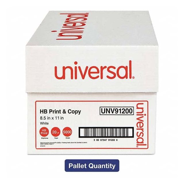 Office Machine Supplies & Accessories, Office Machine/Equipment Accessory Type: Copy Paper , For Use With: Copiers, Fax Machines, Inkjet Printers MPN:UNV91200PLT