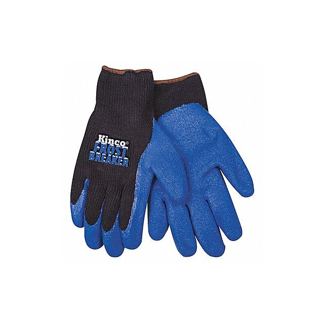Coated Gloves L Black/Blue PR