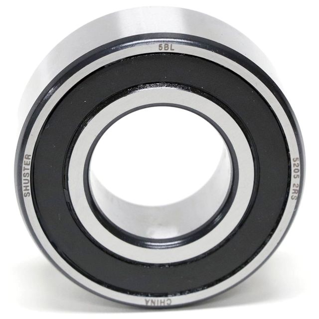 5208 2RS, 40mm Bore Diam, 80mm OD, Double Seal Angular Contact Radial Ball Bearing MPN:06875724