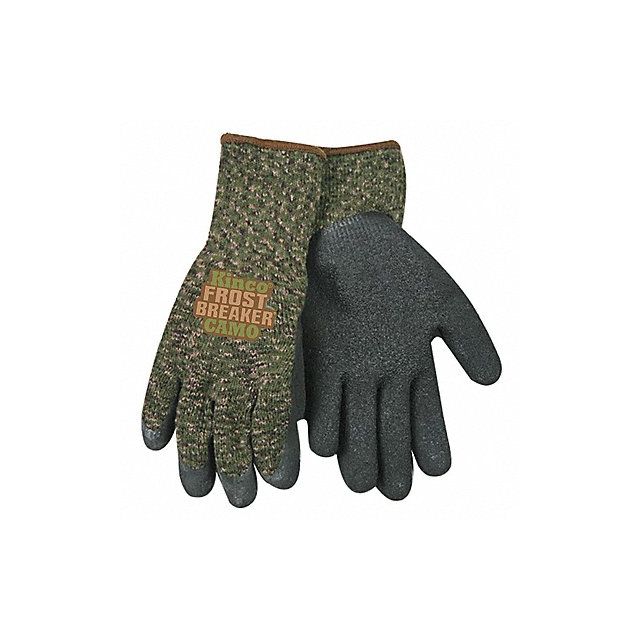 Coated Gloves L Camouflage PR