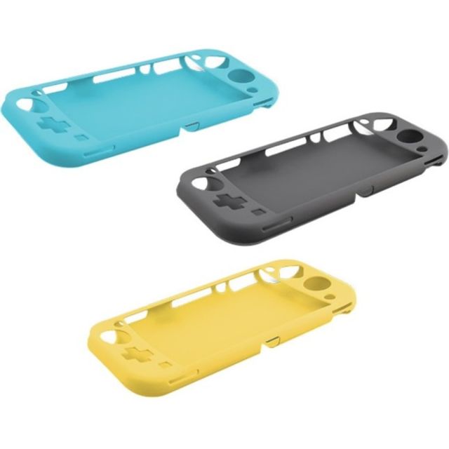 Nyko Silicone Cover Multi-Pak - For Nintendo Portable Gaming Console - Gray, Turquoise, Yellow - Silicone - 3 (Min Order Qty 2)