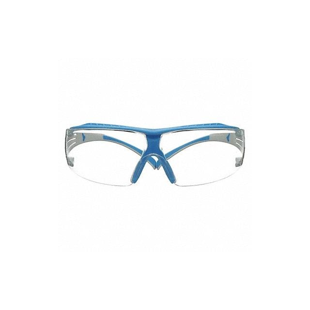 K2044 Safety Glasses Light Blue/White Frame