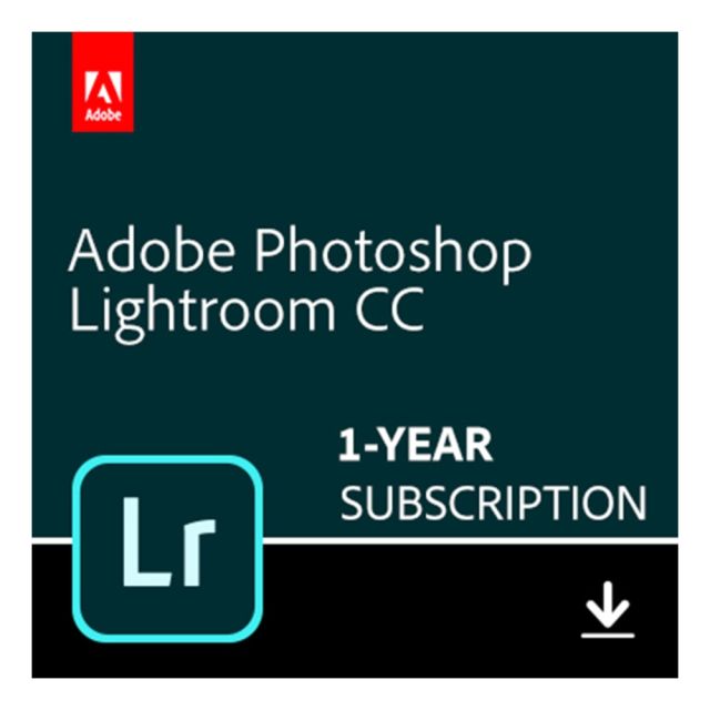 Adobe Lightroom CC, 1-Year Subscription, 6VL4WKHKTS7ZX7A