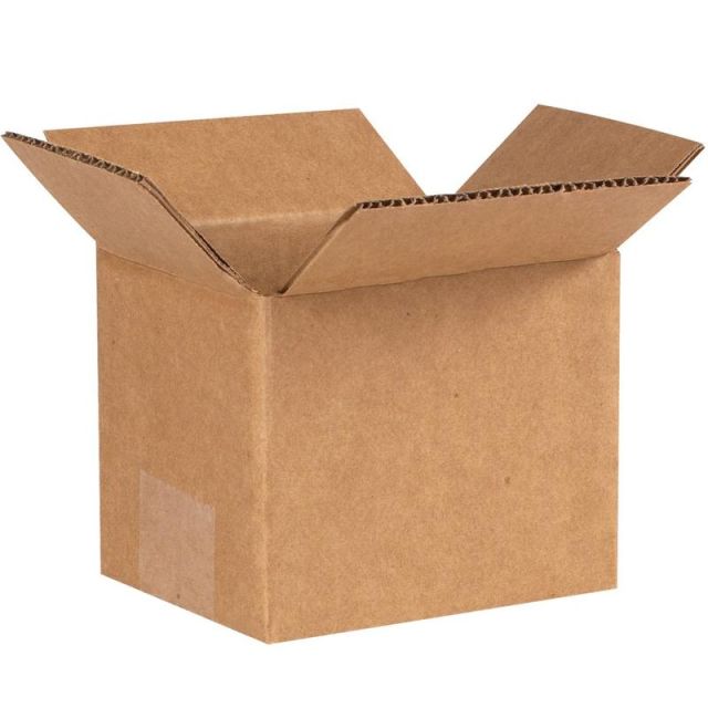 Partners Brand Corrugated Boxes, 5in x 4in x 4in, Kraft, Pack Of 25 (Min Order Qty 3) MPN:544
