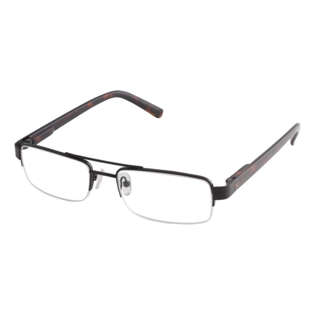 Dr. Dean Edell Anaheim Rimless Reading Glasses, +1.50, Black (Min Order Qty 2)
