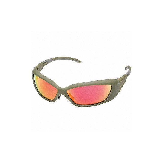 Ballistic Safety Glasses Red/Orange 4-0491-0009