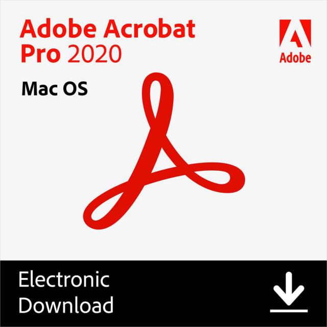Adobe Acrobat Pro 2020 (Mac) J33P4HRQEECDJUA