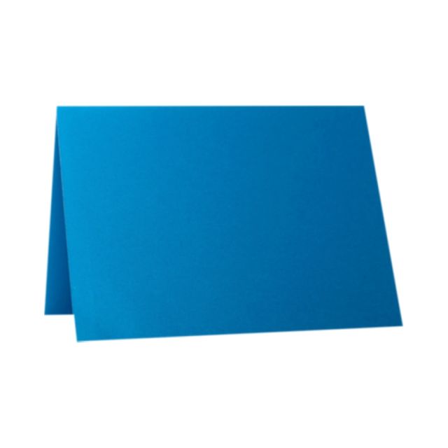 LUX Folded Cards, A1, 3 1/2in x 4 7/8in, Trendy Teal, Pack Of 500 FA5010-07-500