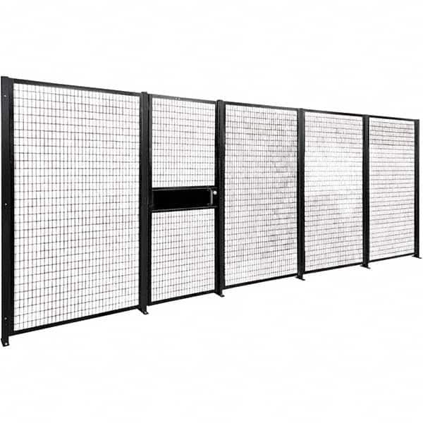 Temporary Structure Partitions, Type: Panel , Width (Inch): 22 , Construction: Welded , Material: Steel , Color: Black  MPN:SAF-2294