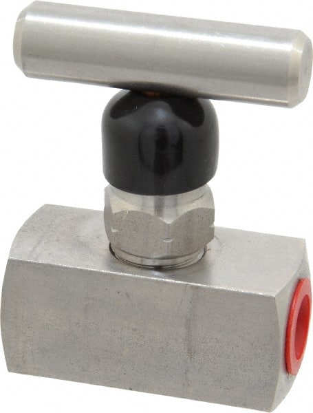 Needle Valve: T-Handle, Straight, 1/4