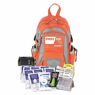 Emergency Medical Kit Orange Fabric MPN:54594
