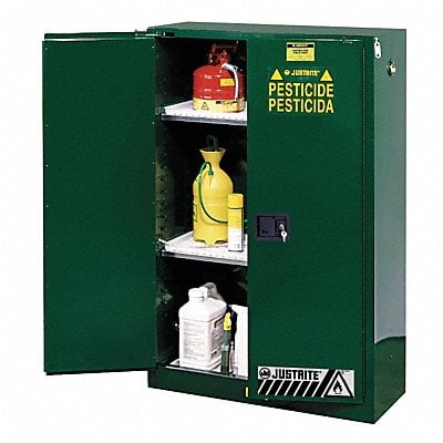 Safety Cabinet Pesticide 45 gal Green MPN:894524