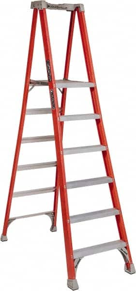 Louisville Ladder 6-Foot Fiberglass Step Ladder, Type IA, 300-pound Load  Capacity, FT1506