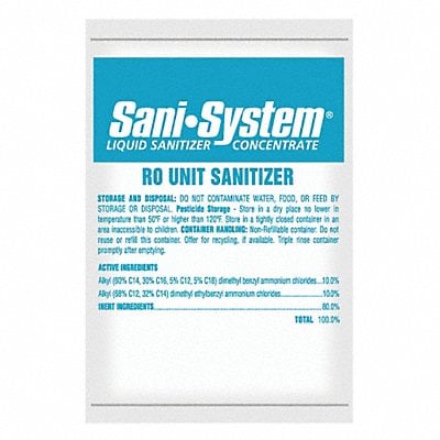 Liquid Sanitizer Concentrate 0.25 fl oz MPN:SS100ROS