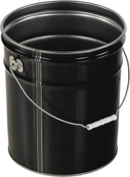 Pail: Steel, 5 gal, 13-3/8