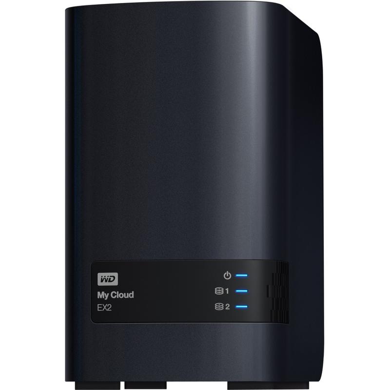 WD My Cloud EX2 Personal Cloud Storage, Diskless MPN:WDBVKW0000NCH-NESN
